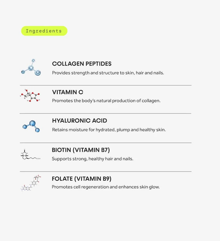 Innermost The Glow Blend – Collagen for Skin, Hair & Nails (30 Sachets)