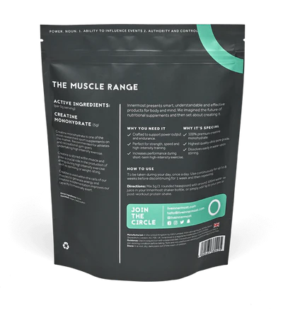 Innermost The Power Booster – Creatine Monohydrate (60 Servings)