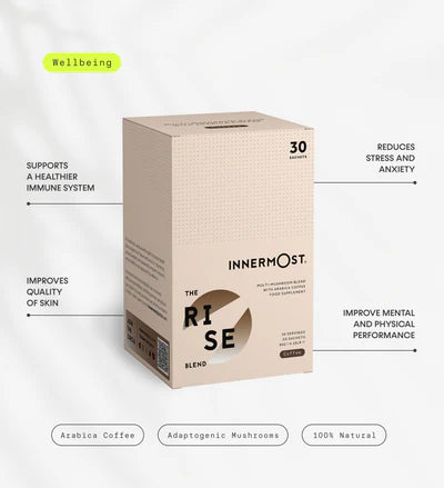 Innermost The Rise Blend – Mushroom Coffee (30 Sachets)